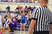 In one of her many 3-pointers, Skylar Scholting shoots from the outside.